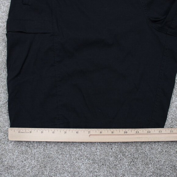 The North Face Class V Belted Shorts Mens 2XL XXL Black Nylon Stretch 9" inseam - Picture 6 of 12